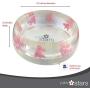 Cute Dog Bowls - Large Designer Dog Food Bowl for Dogs & Cats | Non-skid, No Spill Pet Bowl - Holds 4 Cups / 32 ounce ideal for Pet Food and Water | Gift Boxed | Heavy Poly-resin - Pink Pig Design