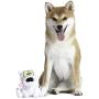 Nickelodeon Rockos Modern Life 3 Piece Dog Toy Set - Rocko, Spunky, Heffer 6 Inch Dog Toy Figures, Squeaky Dog Toys from Nickelodeon - Nickelodeon Toys for Dogs, Squeak Dog Toys