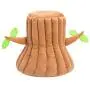 Hollypet Cozy Pet Bed Warm Cave Nest Sleeping Bed Tree Shape Puppy House for Cats and Small Dogs, Stump