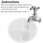 Lorchwise Cat Dog Fountain Water Dispenser Filter Cotton Upgraded Activated Carbon Filter Pet Automatic Electric Water Dispenser Filter (2PCS)
