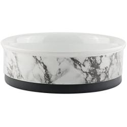 Bone Dry Elegant Marble Design Ceramic Pet Bowl