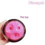 Pet (Dog and Pet) Toy Ball Tumbler Food Dispenser Improve IQ Fun Toy Leakage Hole can be Adjusted (Pink)