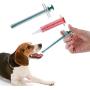 Pet Pill Popper Pill Gun for Cats Pet Syringe Feeding Oral Tablet Capsule or Liquid Feeding Kit Silicone Syringes for Dog Cat Pill Shooter