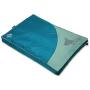 DOGHELIOS Aero-Inflatable Folding Outdoor Camping Sporty Fashion Travel Waterproof Inflatable Pet Dog Bed Mat Lounge, Small, Blue