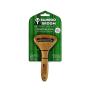 Bamboo Groom Dematting Rake with Stainless Steel Serrated Blades for Pets, Small/Medium