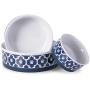 Bone Dry Lattice Collection Pet Bowl & Canister