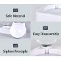 ikjuh Dog Cat Food Bowls Pet Automatic Water Bottle Water Dispenser Adjustable Tilted Gravity Feeding Bowls Easy Clean No Spill Bowls