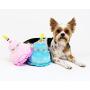 Midlee 2 Layer Birthday Cake Dog Toy (Pink)