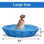 Alvantor Pet Swimming Pool Dog Bathing Tub Kiddie Pools Cat Puppy Shower Spa Foldable Portable Indoor Outdoor Pond Ball Pit Patent Pending