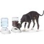 Amazon Basics Gravity Pet Food Feeder and Water Dispensers