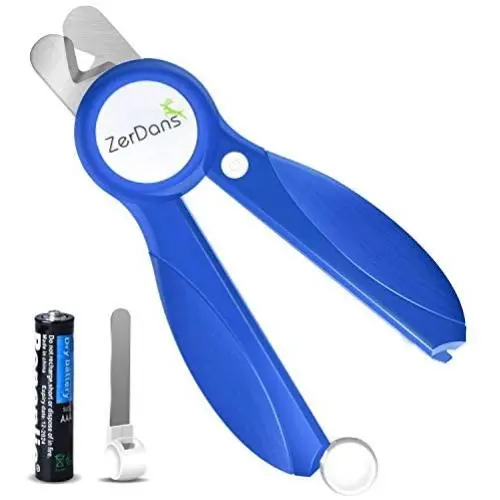 Dog & Cat Pet Nail Clippers and Trimmers - with Bright LED Light to Avoid Overcut, Razor Sharp Blade, Free Nail File – Professional Safe Home Grooming Tool for Large and Small Pets Dog & Cat Pet Nail Clippers and Trimmers - with Bright LED Light to Avoid Overcut, Razor Sharp Blade, Free Nail File – Professional Safe Home Grooming Tool for Large and Small Pets