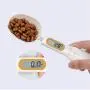 TeenTop Pet Cat Dog Food Measuring Spoon, Food Weighing Spoon, Digital Spoon Scale Grams with LCD Display for Dogs Cats Food, Pet Food Electronic Measuring Spoon Dog Food Water Measure, 1PC