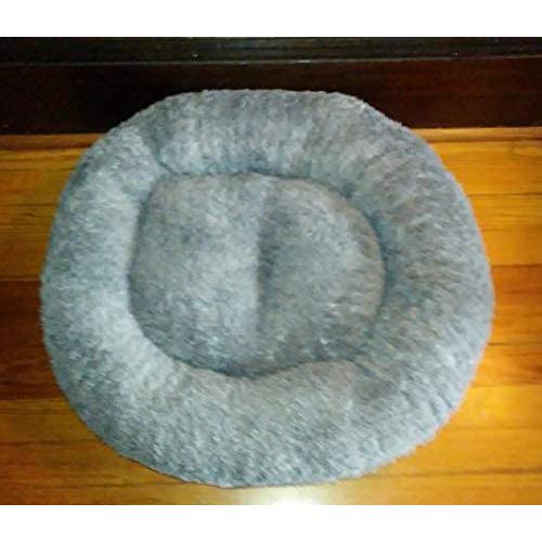 22'' Round Double Band Plush Pet Bed
