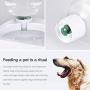 Marchul Gravity Water and Food Bowls Cat, Cat Dog Tilted Water and Food Bowl Set,Raised Cat Bowls, New Version,Cap Never Rust