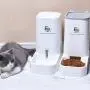 FUNLULA FUNLULA FUNLULA Pet Food Feeder and Water Feeder Self-Dispensing Gravity Automatic Dispenser Bundle Station Device Set for Large Middle Small Cats Dogs Kitten Puppy FUNLULA FUNLULA FUNLULA Pet Food Feeder and Water Feeder Self-Dispensing Gravity Automatic Dispenser Bundle Station Device Set for Large Middle Small Cats Dogs Kitten Puppy
