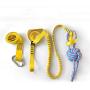 Retractable Interactive Dog Toy for Pitbull & Medium or Large Dogs Puppies, Outdoor Hanging Bungee Exercise Rope Pull & Tug of War Game, Pole Dog Rope Chew Toys