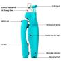 HIPIPET Dog Nail Clippers Professional Cat Nail Trimmer with Rechargeable LED Light Quick Finder for Small Medium Pets(Blue)