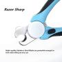 Dog Nail Clippers, with Safety Guard to Avoid Over Cutting and Free Nail File, Dog Nail Trimmers Best for Medium and Large Dogs