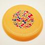 3 Pack Dog Frisbees, Disc Flyer Dog Toy (20cm) - Bright Vibrant Colours - Perfect for Dog Training, Throw (Random Color)