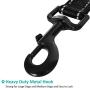DOGSAYS Dog Leash 6ft Long - Traffic Padded Two Handle - Heavy Duty - Double Handles Lead for Training Control - 2 Handle Leashes for Large Dogs or Medium Dogs - Reflective Pet Leash Dual Handle