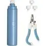 Pet Nail Grinder Kit for Dogs, Dual LED 2-Speed Electric Pet Nail Trimmer, Low Noise Painless Portable Cat Nail Clipper, Paws Grooming Set for Small Medium Pet Dog Cat Pet Nail Grinder Kit for Dogs, Dual LED 2-Speed Electric Pet Nail Trimmer, Low Noise Painless Portable Cat Nail Clipper, Paws Grooming Set for Small Medium Pet Dog Cat