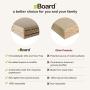 Way Basics Eco-friendly Wall Mount Scratch Pad Cat Scratcher (Uniquely Crafted from Sustainable Non Toxic zBoard Paperboard), Espresso