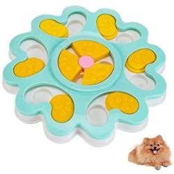 Dongdexiu Pet Supplies SM005 Dog Toys Flower Design Anti-Choke Dog Bowl Feed Training Food Bowl(Pink) Pet Toys