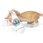 Twin Critters Organic Silvervine Catnip KittiBuzz Coffee Cups Refillable Plush 2-Pack for Cats & Kittens No Artificial Ingredients - More Powerful Than Catnip - Great Gift for Coffee Drinkers