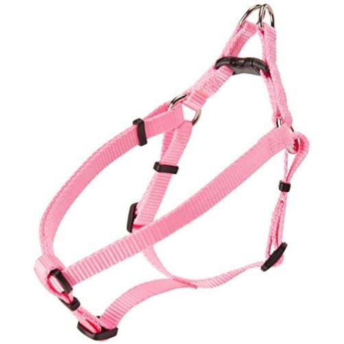 Coastal - Comfort Wrap - Adjustable Dog Harness, Pink Bright, 3/8'' x 12''-18''