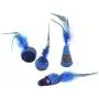 ocijf179 Cat Toy Pet Cat Kitten Plush Cute Mouse Rat Doll Feather Ball Bite-Resistant Chew Toy - Ball#