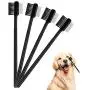 LUTER 4 Pcs Tear Stain Remover Comb Dog Flea Comb Double-Sided Dog Eye Comb Brush Pets Grooming Comb for Dogs Cats Removing Crust and Mucus LUTER 4 Pcs Tear Stain Remover Comb Dog Flea Comb Double-Sided Dog Eye Comb Brush Pets Grooming Comb for Dogs Cats Removing Crust and Mucus