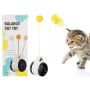 Hippie Soul Balanced Cat Toy with Ball, Interactive Toy for Cats, Catnip Cat Toy, Activity & Training, Interactive Toys for Indoor Cats Rotating Rolling Balls