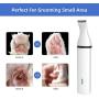 EnMose Painless Dog Nail Grinder Clipper with Grooming Shaver Port, Recharge Electric Pet Nail & Hair Trimmer, Paws Nail Clipper Smoothing for Small Medium Large Dogs & Cats & Pets