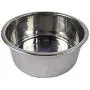 Creation Core Removable Pet Cage Stainless Steel Hanging Bowl Cat Dog Water Bowl Birds Food Bowl with Bolt Holder