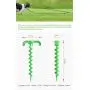 WeiFaJK Dog Tie Out Cable and Stake with Durable,for Yard and Camping,Outdoor Dog Chew Toy for Small Medium and Large Pet Dogs (Green) 4 Pcs WeiFaJK Dog Tie Out Cable and Stake with Durable,for Yard and Camping,Outdoor Dog Chew Toy for Small Medium and Large Pet Dogs (Green) 4 Pcs
