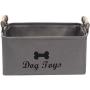 Morezi Canvas Dog Toy Box and pet Toy Boxes Basket Organizer - Perfect for organizing Puppy Toys, Blankets, leashes, Vest, chew Toy and Clothes Morezi Canvas Dog Toy Box and pet Toy Boxes Basket Organizer - Perfect for organizing Puppy Toys, Blankets, leashes, Vest, chew Toy and Clothes