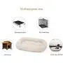 Neekor Plush Bolster Pet Bed, Crate Mat, Deep Sleeping Luxury Shag Fuax Fur Rectangle Sofa Cuddler for Dog and Cat Neekor Plush Bolster Pet Bed, Crate Mat, Deep Sleeping Luxury Shag Fuax Fur Rectangle Sofa Cuddler for Dog and Cat
