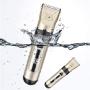 CLL Dog Clipper, Cordless Quiet Pet Hair Clipper Rechargeable Pet Electric Hair Beauty Tool Suitable for Dogs and Other Animals, 3H Working Time, Gold 1