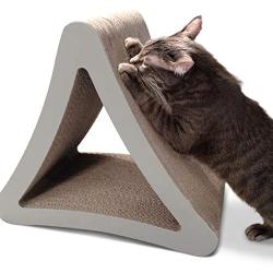 PetFusion 3-Sided Vertical Cat Scratching Post (Avail in 2 Sizes). [Multiple Scratching Angles to Match Your Cats Preference]
