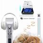 JAKEMY Dog Clippers Low Noise Pet Clippers Rechargeable Dog Trimmer Cordless Pet Grooming Tool Comb Guides Scissors Nail Kits with LED Screen Pet Glooming Glove for Dogs Cats & Others