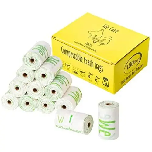 AYLY Biodegradable Dog Poop Bags Unscented, 180 Counts 100% Compostable Poop Bags For Dogs, Leak-Proof Doggie Poo Bags Eco Friendly, Large Doggie & Cat Poop Bags Refills Holder Dispenser for Leash. AYLY Biodegradable Dog Poop Bags Unscented, 180 Counts 100% Compostable Poop Bags For Dogs, Leak-Proof Doggie Poo Bags Eco Friendly, Large Doggie & Cat Poop Bags Refills Holder Dispenser for Leash.