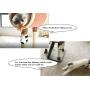 Ito Rocky Interactive UFO Cat Toy 2 in 1 Automatic Rotating Teasing Feather cat Chase Toy - Activity Toy for Kitten