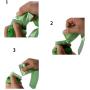 Kekow 1200 Counts Green Dog Waste Bags with 2 Dispensers, Unscented