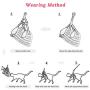 EXPAWLORER Soft Mesh Polka Dots Dog Harness with Matching Leash