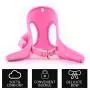 KLCW Pink Dog Harnesses for Small Dogs Diamond Dog Harness for Girl & Dog Birthday Gift- Small Dog Harness No Escape Step in Dog Vest Harness KLCW Pink Dog Harnesses for Small Dogs Diamond Dog Harness for Girl & Dog Birthday Gift- Small Dog Harness No Escape Step in Dog Vest Harness