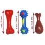 Jalousie Dog Plush Toy and Rope Toy Combos Dog Squeaky Toys for Small Medium Dog Puppy Mutt
