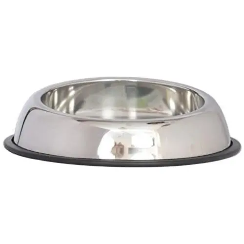 Iconic Pet 96 oz/ 12 Cup Heavy Weight Stainless Steel Elevated High Back Pet Food/Water Bowl with Removable Anti Skid Rubber Ring - Dog/Cat Feeding Bowl in Unique Design is Dishwasher Safe (92190) Iconic Pet 96 oz/ 12 Cup Heavy Weight Stainless Steel Elevated High Back Pet Food/Water Bowl with Removable Anti Skid Rubber Ring - Dog/Cat Feeding Bowl in Unique Design is Dishwasher Safe (92190)
