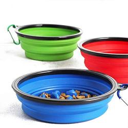 Olele Food Bowl to Slow Down Eating,Dog & Cat Food Bowls Slow Feeder… (3 Colors Pack)