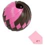 BORNIER Cat Toys Pet Toys | Strap Ball with Jingle Bells Chase Toy for Pets Kittens (Comes W/BoxCave Microfiber Cleaning Cloth)