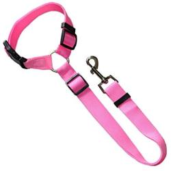 MOUISITON Dog Seat Belt Dog Car Seatbelts Adjustable Pet Seat Belt for Vehicle Nylon Pet Safety Seat Belts Heavy Duty & Elastic & Durable Car Seat Belt for Dogs, Cats and Pets